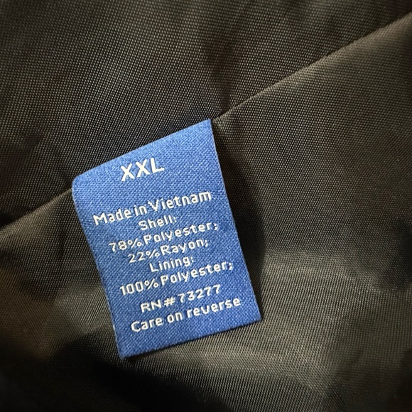 NWT Apt. 9 Men’s Size XXL Gray Lined Vest With Front Pockets Formal - Picture 6 of 6